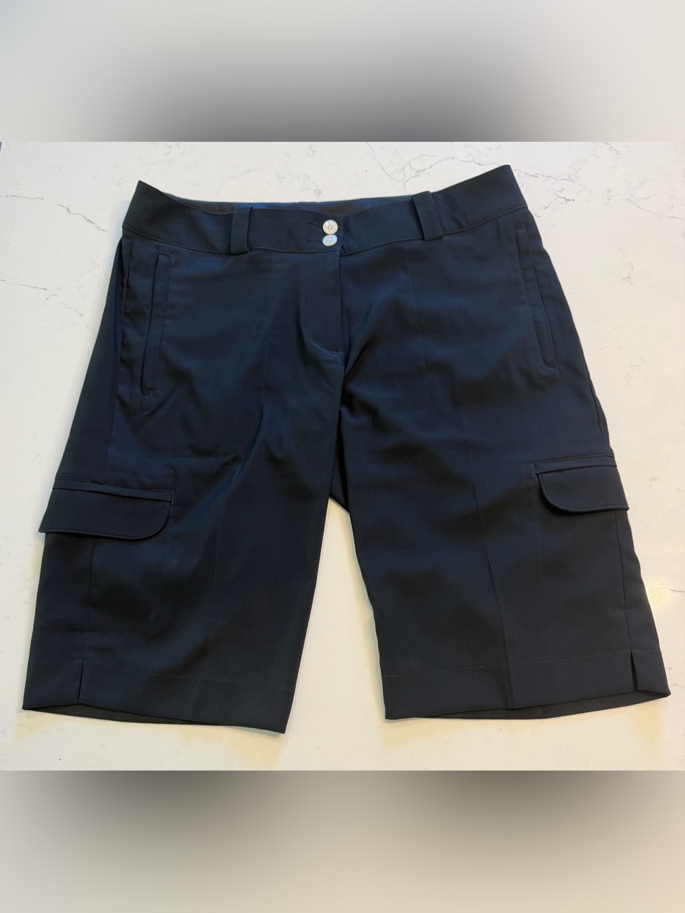Nike Golf Tour Performance Dri-FIT Women's Cargo Shorts in black size 8